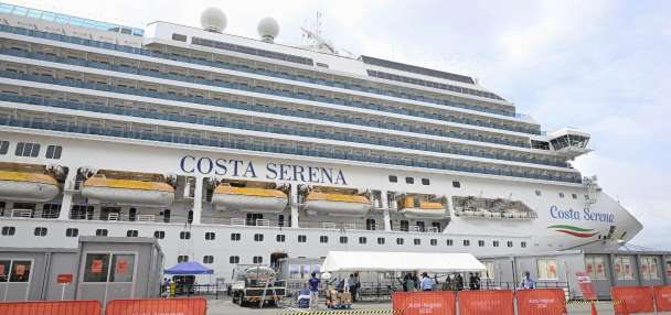 All aboard. The Asian Games will lodge thousands of athletes on an Italian cruise ship