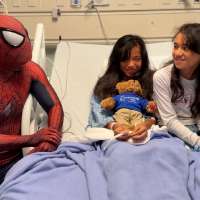 Spider-Man brings smiles to Northern California children battling serious illnesses