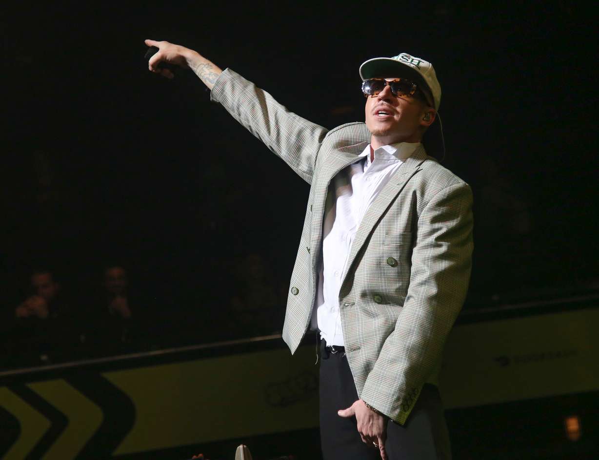 Macklemore performs at Austin City Limits Live during the South by Southwest Music Festival in Austin, Texas, on March 17, 2023.