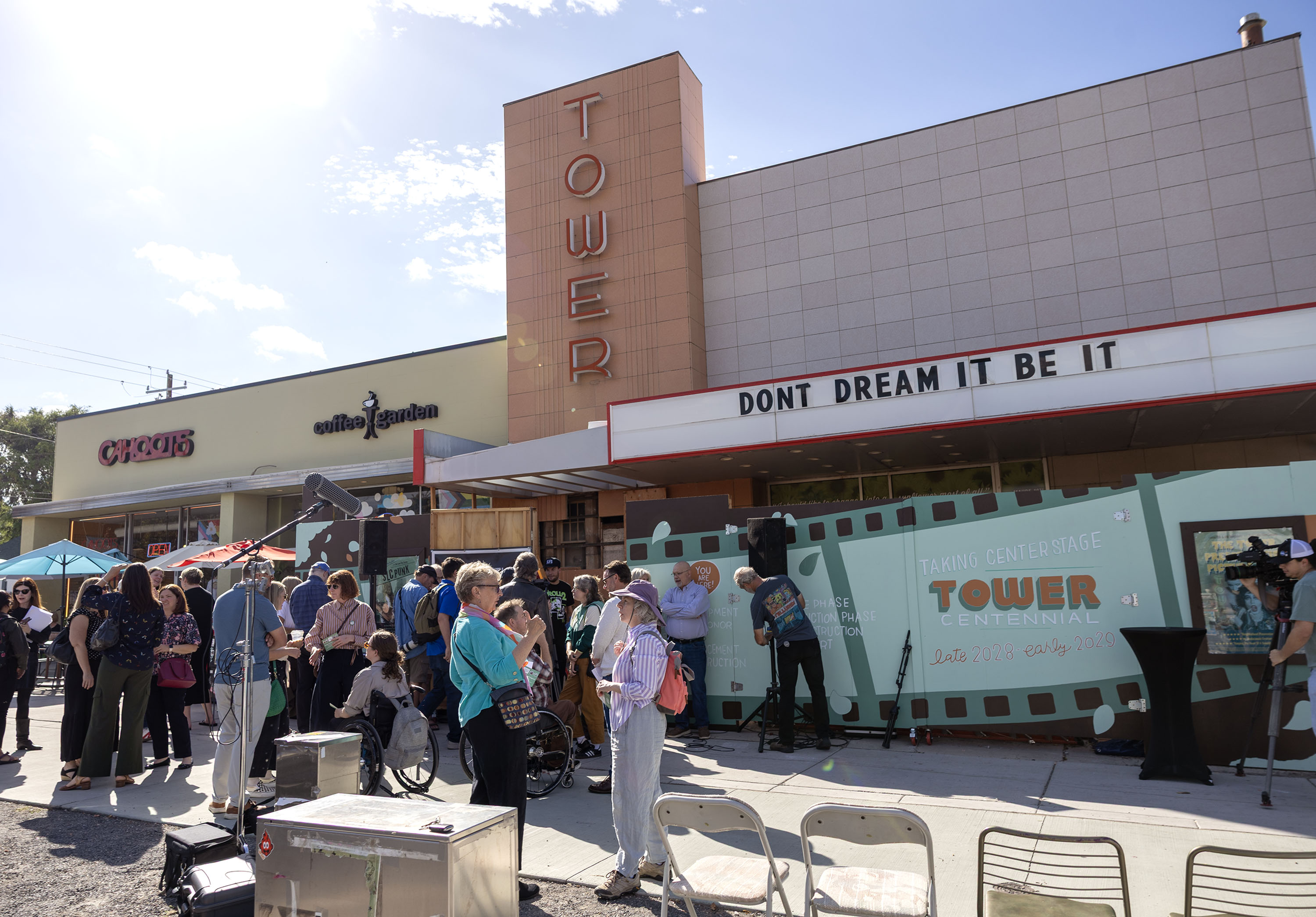 Film society sets long-awaited reopening target for historic Tower Theatre 