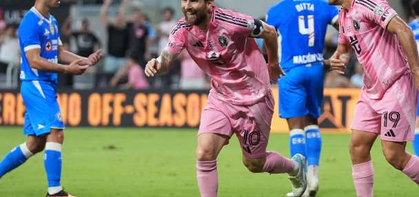 Messi scores 100th Inter Miami goal as Miami beats Cruz Azul 2-0