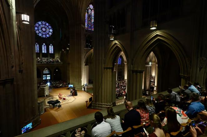 Understand needs, forge solutions, President Oaks invites at Washington National Cathedral