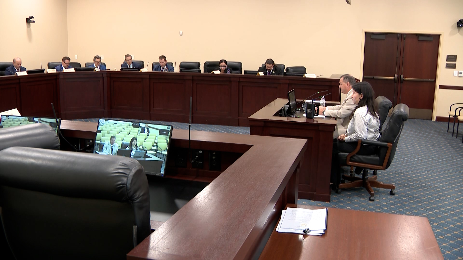 The Utah Government Operations Interim Committee is pictured during a meeting at the Capitol on Wednesday.