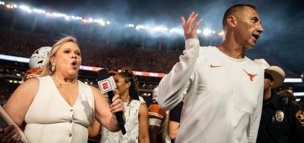 Texas' Sarkisian says he could have 'better' handled postgame interview that spawned fake videos