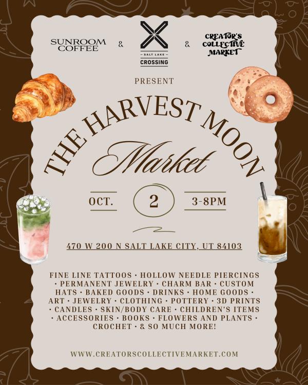 Creator's Collective x Sunroom Coffee x SLX Harvest Moon Market