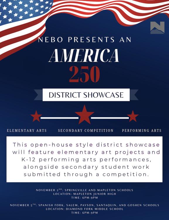 Nebo's America 250 Showcase