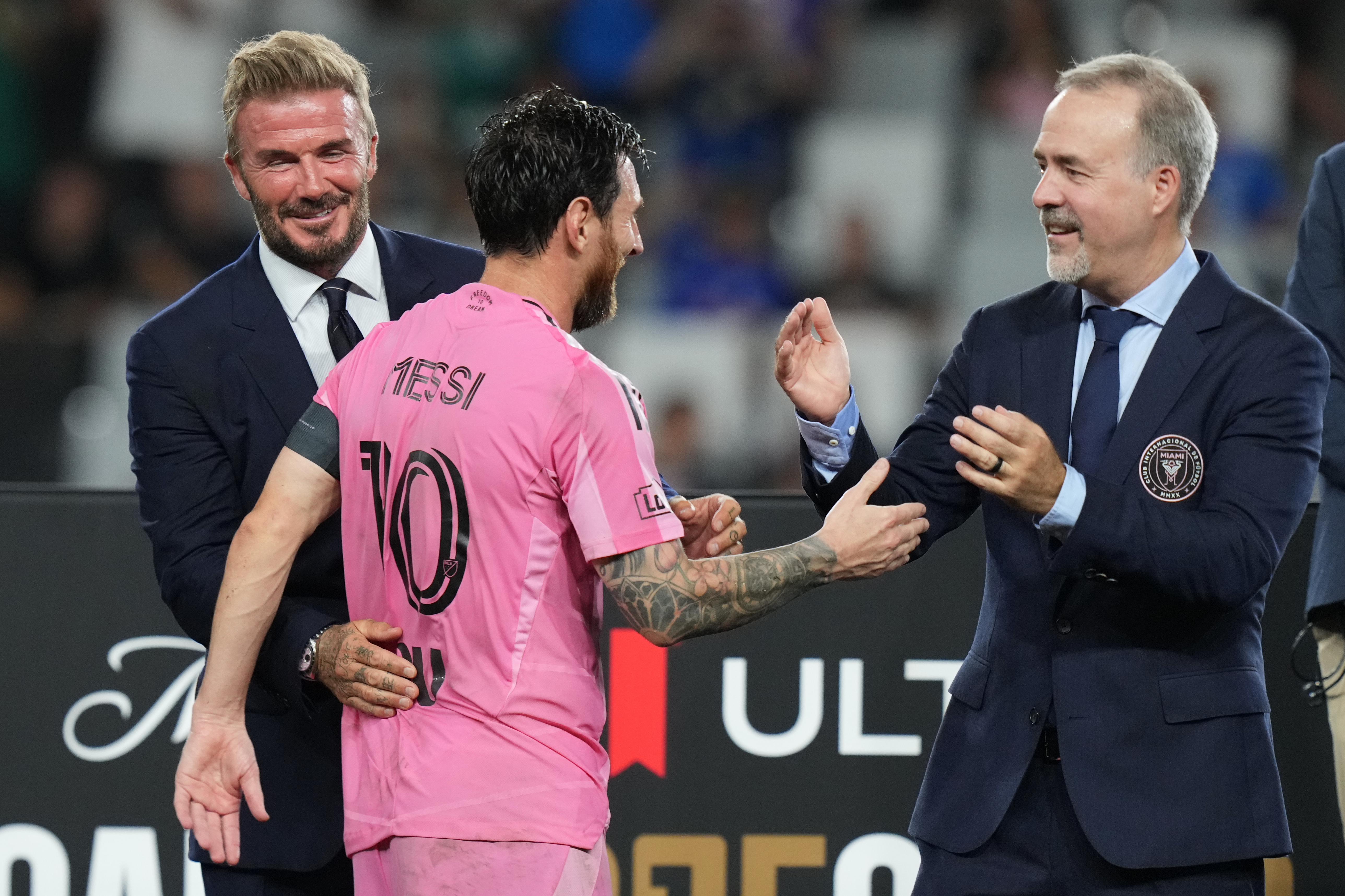 Video shows Messi pointing his finger at MLS commissioner Don Garber during postgame exchange