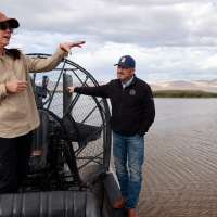 'Seeing is believing': Utah senators tour Great Salt Lake as they look at ways to protect it