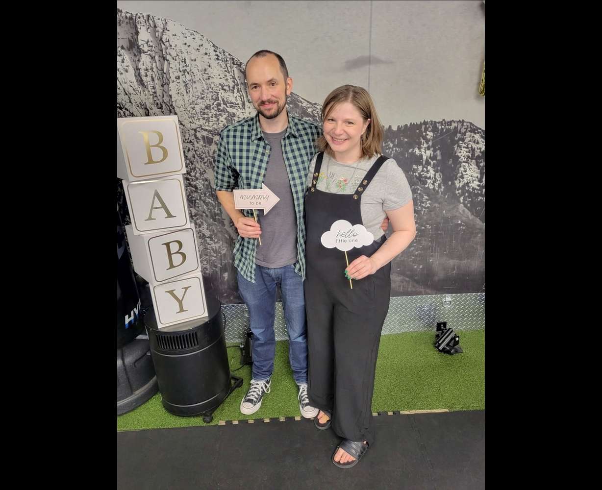 Elizabeth Snow and her husband prepare for the arrival of their baby girl. Snow has been participating in CenteringPregnancy throughout her pregnancy.