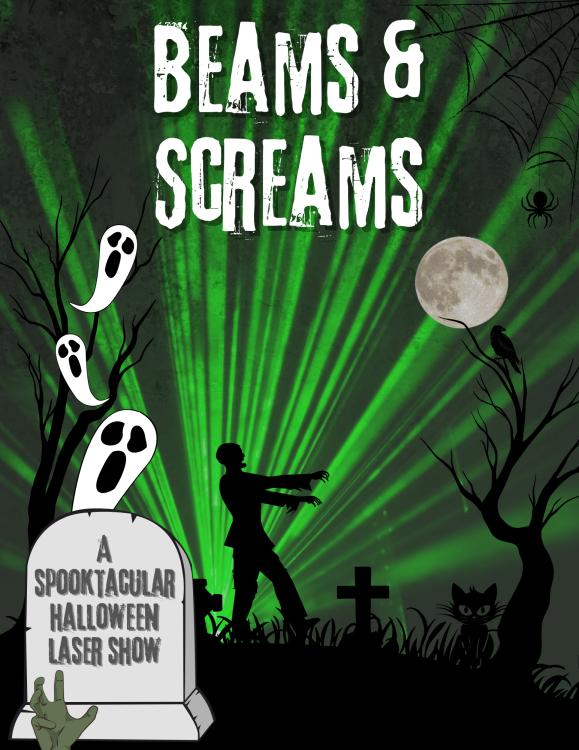 Beams and Screams: A Spooktacular Halloween Laser Show