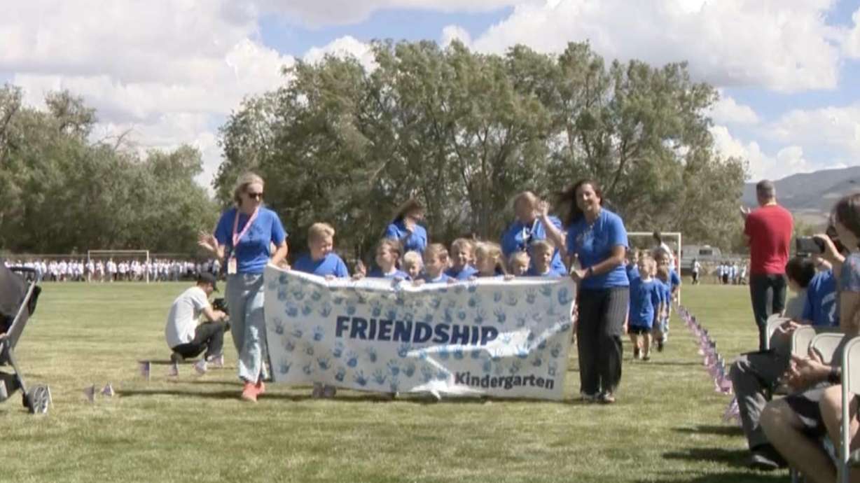 Students at Three Peaks Elementary in Cedar City are among 72 schools statewide piloting a program called Utah 2034 Champion Schools to bring the values of the Olympic and Paralympic movements into Utah elementary schools.