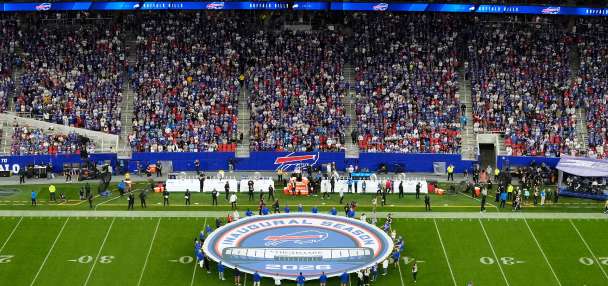 Fireworks, 2 anthems and a full house: Bills host Lions in 1st regular-season game at new stadium
