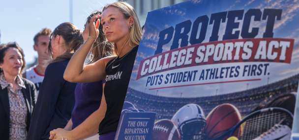 The Senate is one step closer to rewriting the rules for college sports