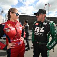 Leah Pruett is stepping away from NHRA to focus on having a second child with Tony Stewart