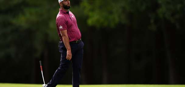 Jon Rahm shoots 78-77 and in last place at BMW PGA Championship