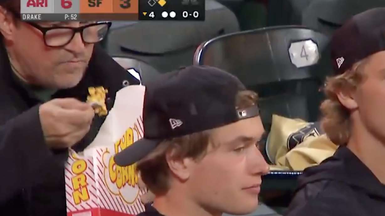 This Giants fan could change how we eat popcorn.
