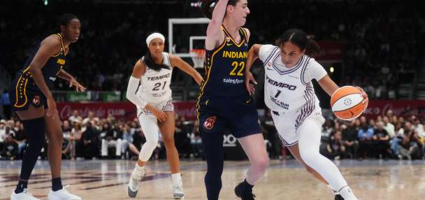 Fever's Mitchell surprised by postgame party after setting WNBA scoring record in win at Toronto