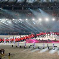 The Asian Games are open with more athletes than the Summer Olympics and some unfamiliar sports