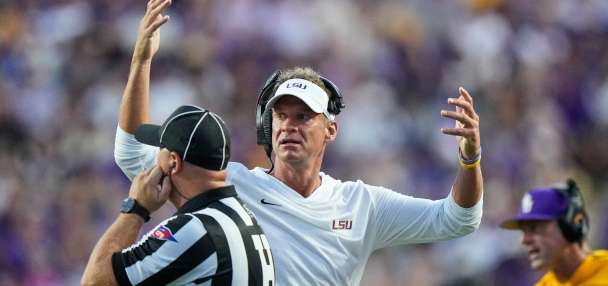 A top-10 showdown with edge: Lane Kiffin gets a taste of what's to come before LSU-Ole Miss game