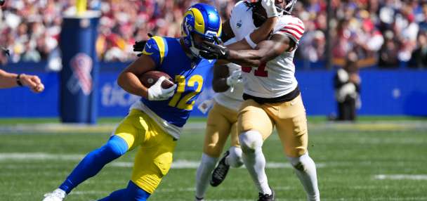 Puka Nacua questionable, Aaron Donald set to play for Rams on Monday night against Giants