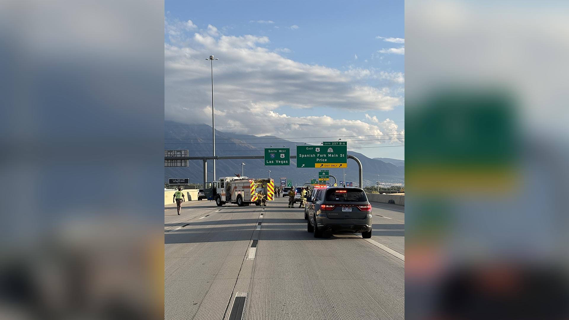 Motorcyclist critically injured after collision with SUV on I-15