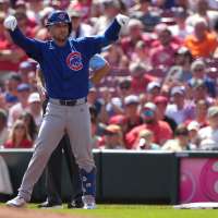 Cubs 3B Alex Bregman sent to hospital for tests after being hit in face by foul ball while on deck