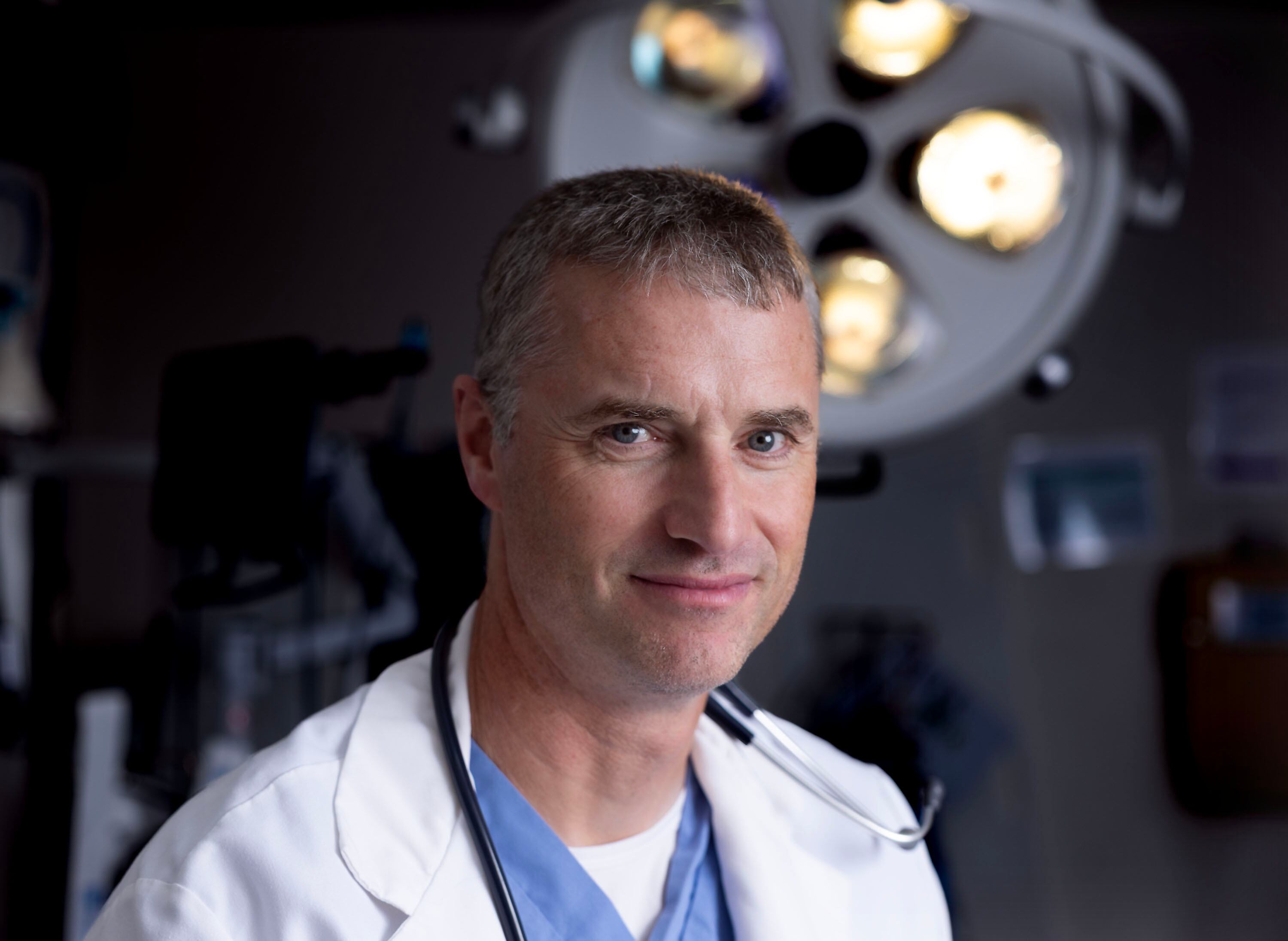 Dr. James Dahle, emergency medicine physician, is pictured at Holy Cross Hospital-Jordan Valley in West Jordan on Aug. 26. Dahle has a blog and website called "The White Coat Investor" that helps doctors manage their money.