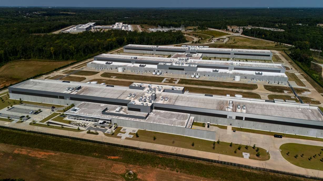 Meta data centers operate Sept. 5, near Social Circle, Ga.
