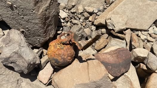 'Kind of scary': Pineview visitors discover grenade on previously submerged reservoir shore