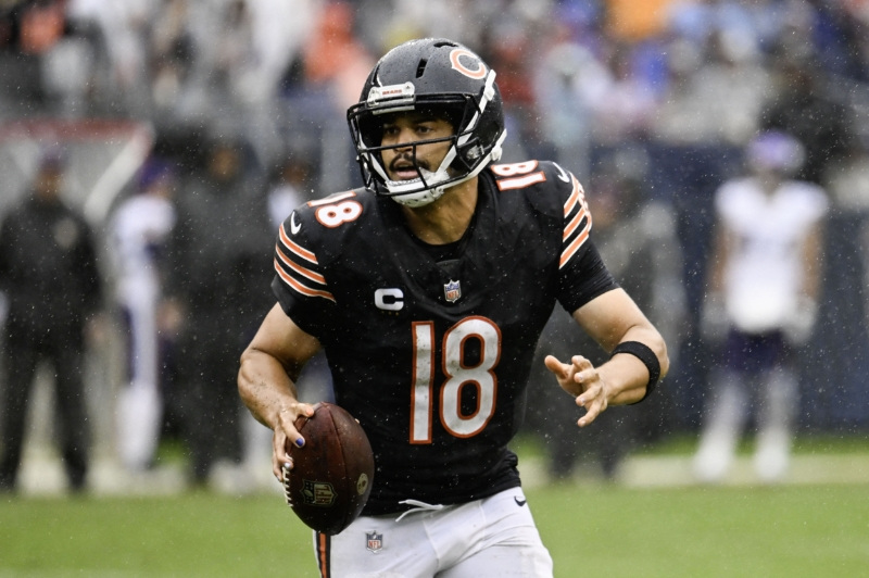 Bears QB Caleb Williams (hamstring) is 'week-to-week'