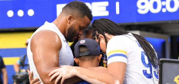Aaron Donald is active for the Rams against the Giants in the final step in his comeback