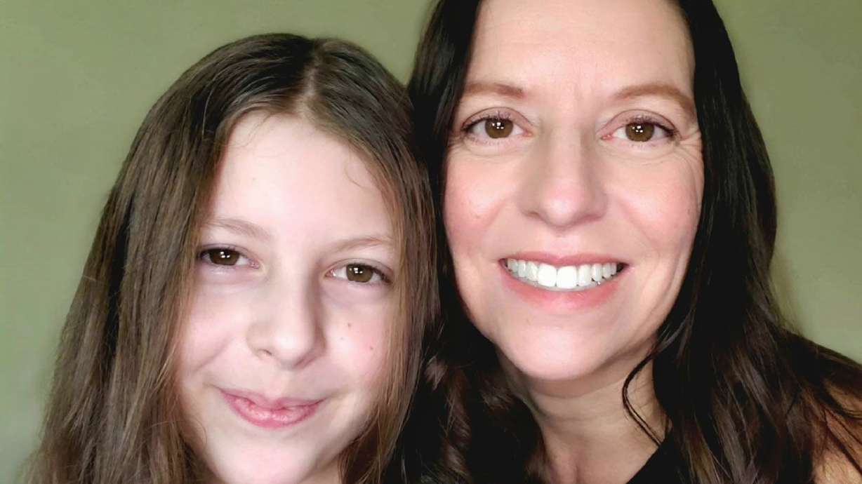 Candi Wilmot and her 9-year-old daughter Adeline. Candi has type 1 narcolepsy and when the 2 of them were at the theater watching “Snow White,” the 2025 live-action remake of the beloved 1937 Disney animated classic, the film suddenly became personal.