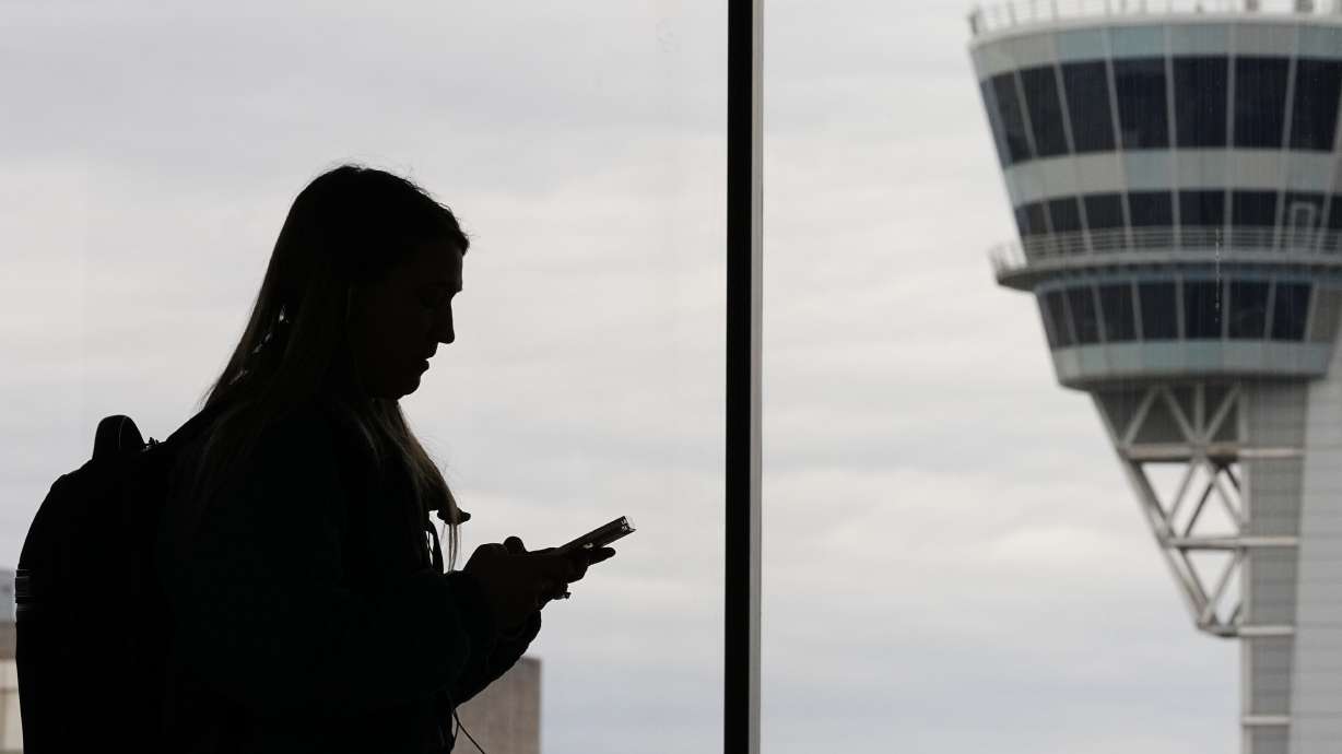 Flights are taking off and landing at New York City-area airports with some delays and cancellations after technicians repaired data lines at a key regional air traffic control center in Philadelphia.