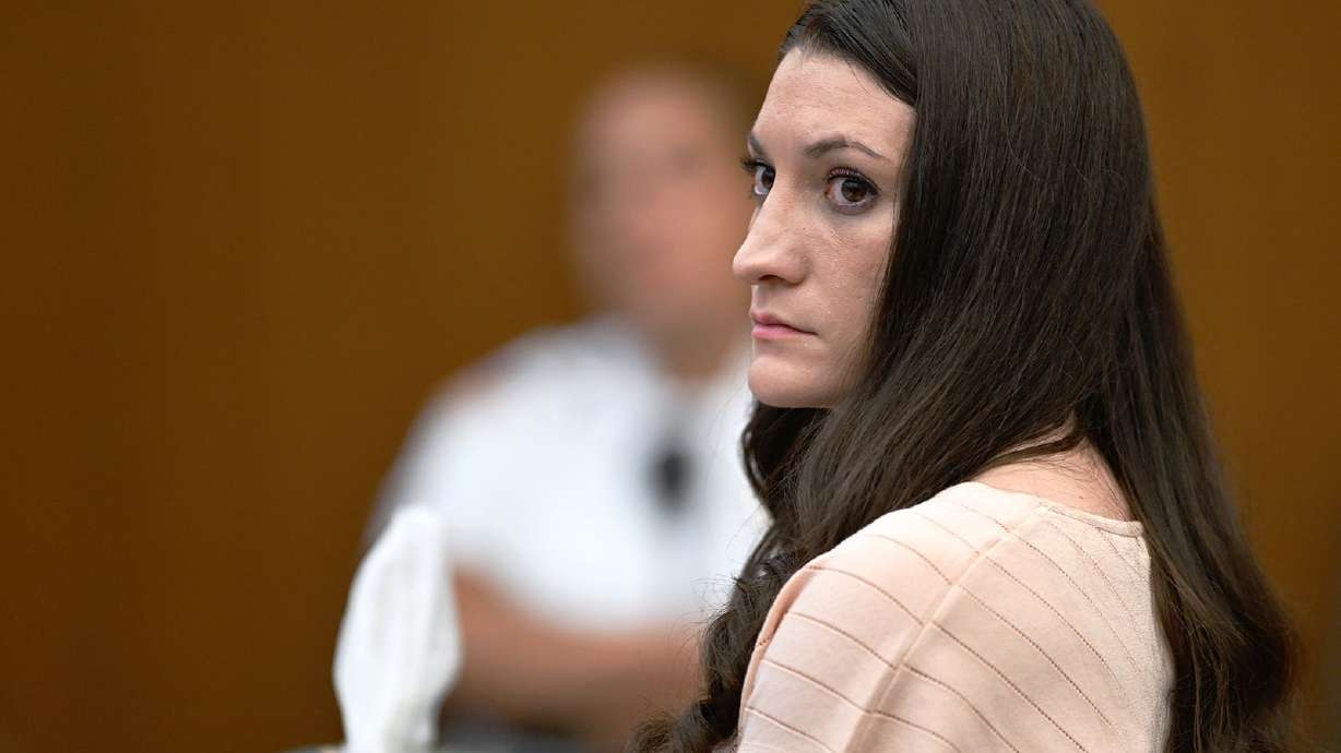 Lindsay Clancy is seen during her murder trial on August 13 in Plymouth, Massachusetts.