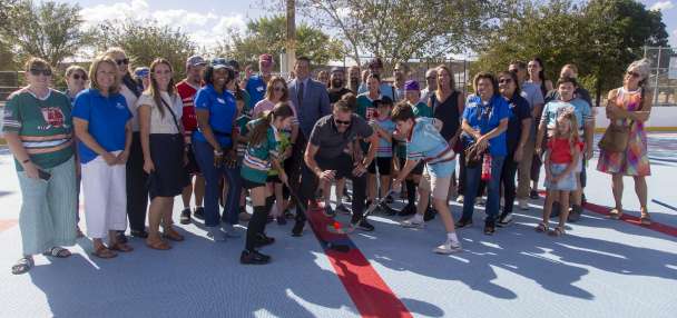 2 outdoor hockey rinks now open for public use in St. George