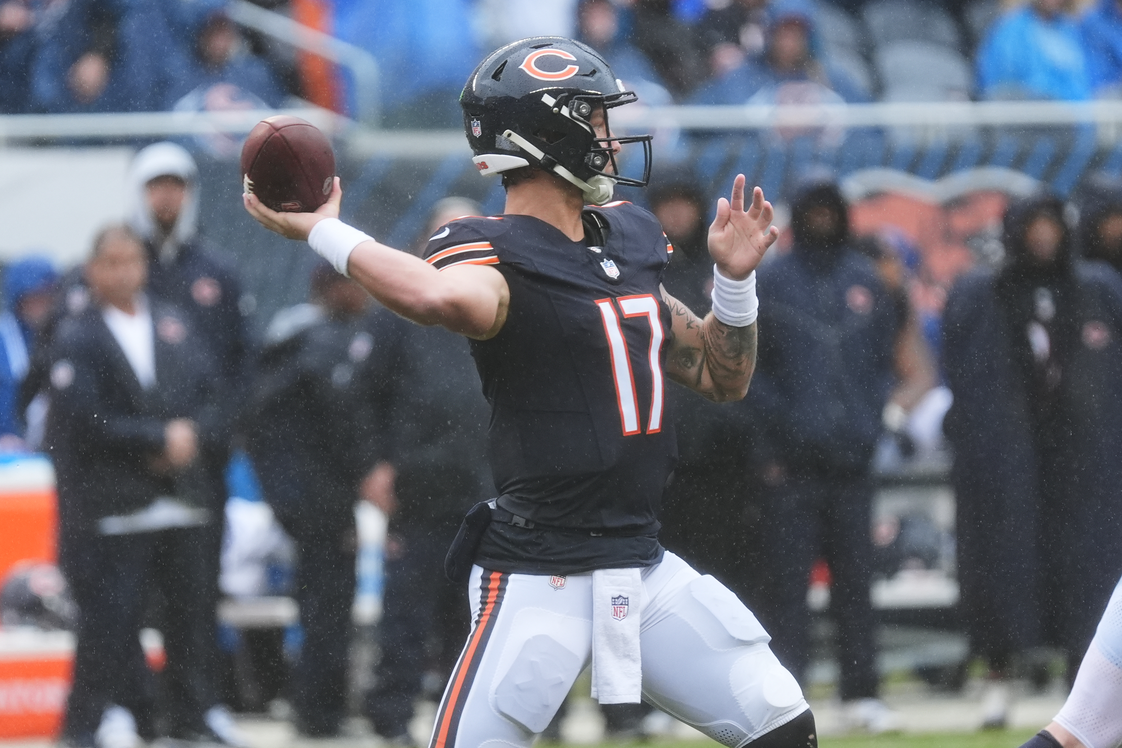Bears quarterback Tyson Bagent placed in the NFL concussion protocol, AP source says