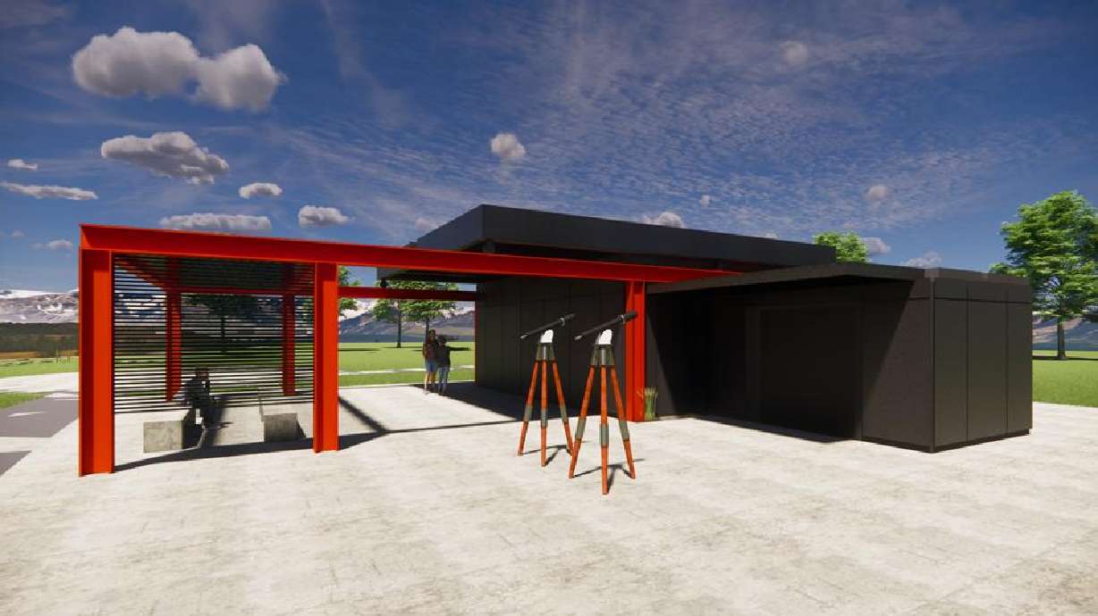 A rendering of the Walden Park Observatory is pictured. Tech giant Meta continues to expand its ties in the Beehive State, with its latest move coming through a $450,000 gift to Utah Valley University for the construction of the Walden Park Observatory in Eagle Mountain.
