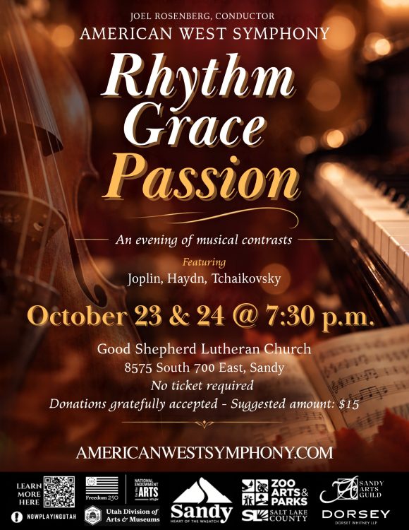 American West Symphony 2026 October Concert