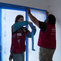 Lowe's employees give back to their community on Red Vest Day