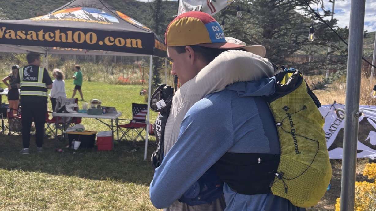 Cory Larrabee and his two sons, McKay and Keaton Larrabee, recently completed the prestigious Wasatch 100. Cory Larrabee is a cancer survivor who ran the race in 2002, a year after completing cancer treatments.