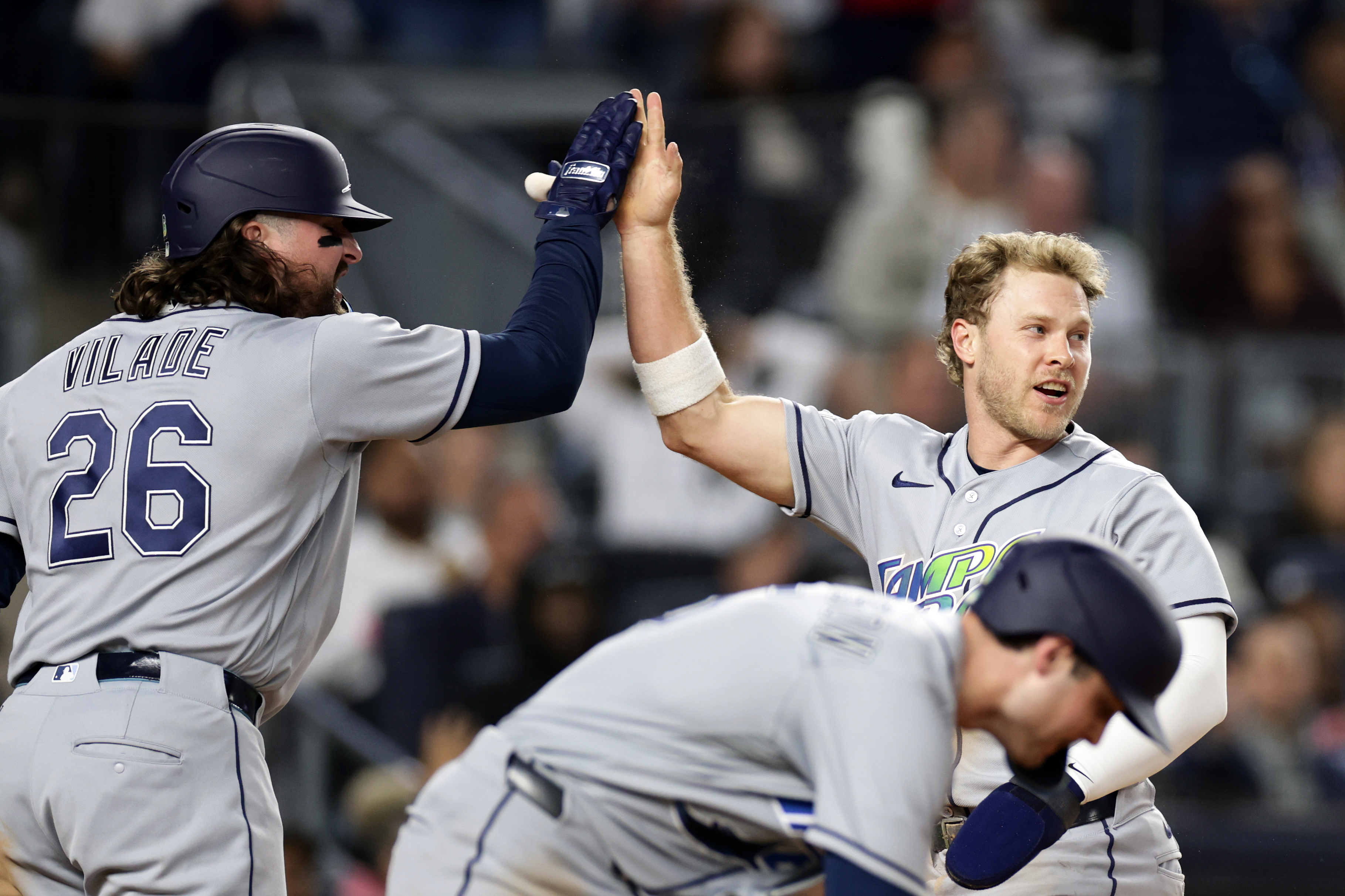 Rays clinch 5th AL East title with 6-1 victory at Yankee Stadium in 2nd game of doubleheader