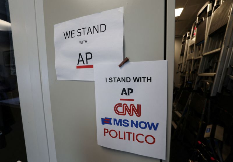 Judge says Trump's White House media ban may not comply with legal precedents