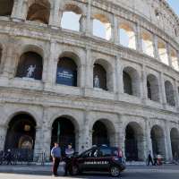 Rome's Colosseum closes for the day after a worker plunges to his death