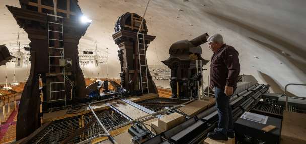 'We love this building': Constant care preserves Salt Lake Tabernacle's craftsmanship and sound