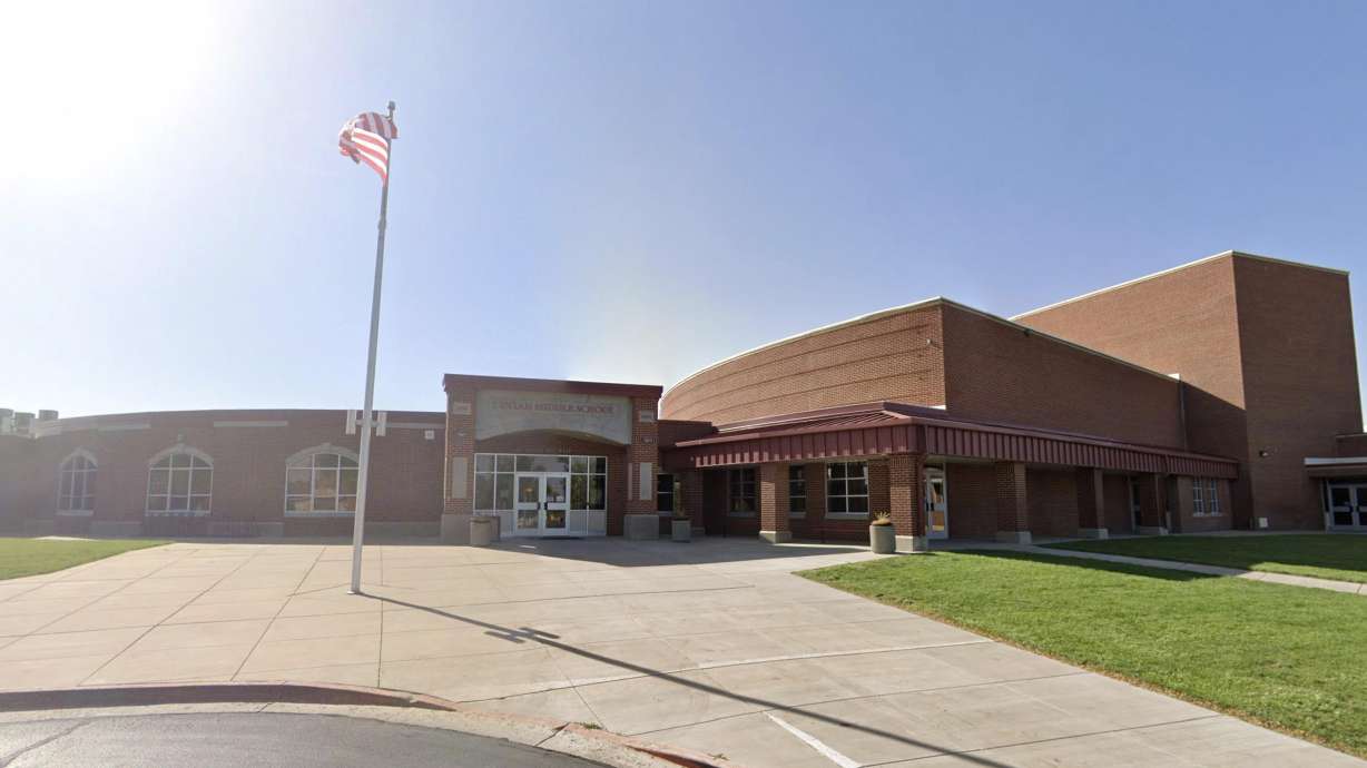 Uintah Middle School in Vernal. The Uintah School District board of education voted 4-1 on Monday to begin studying the potential closure of Uintah Middle School after the 2026-2027 school year.