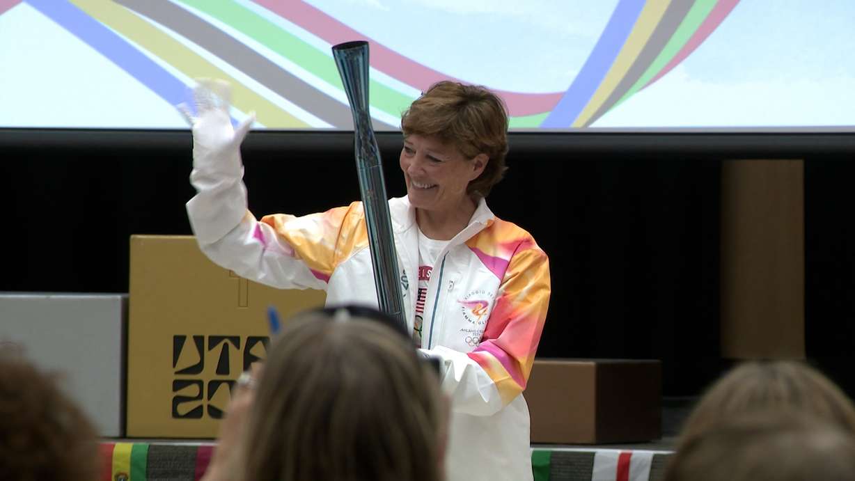 Amy Garff is pictured on Wednesday.