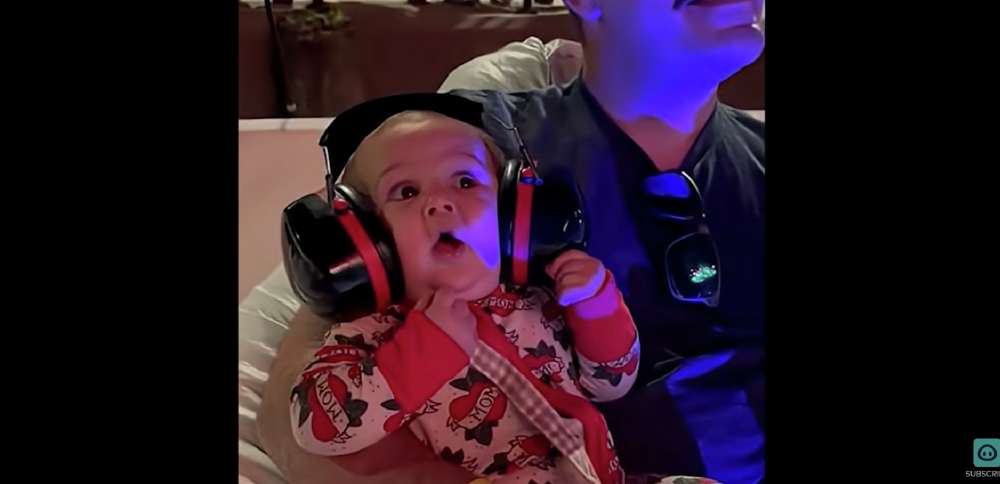 Have You Seen This? Baby experiences fireworks for the first time