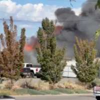 Firefighter injured while battling commercial structure fire in West Jordan