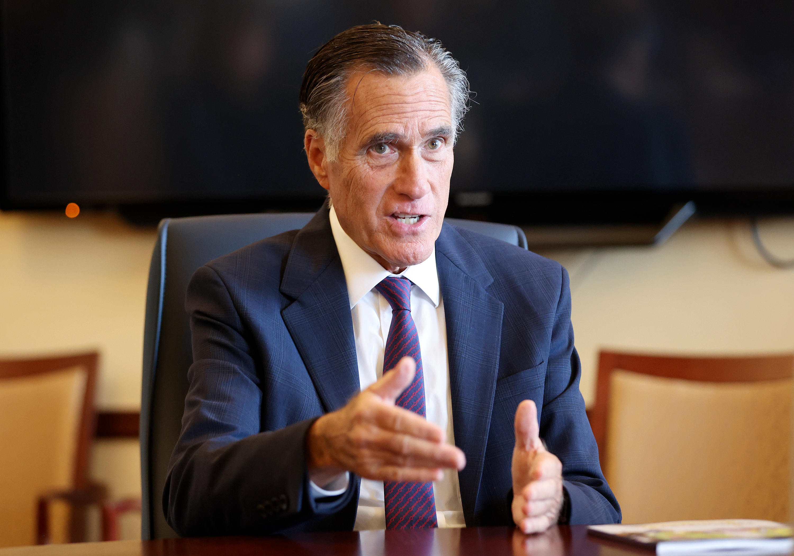 How a Mitt Romney op-ed became Exhibit B in Trump's defense of the White House media ban