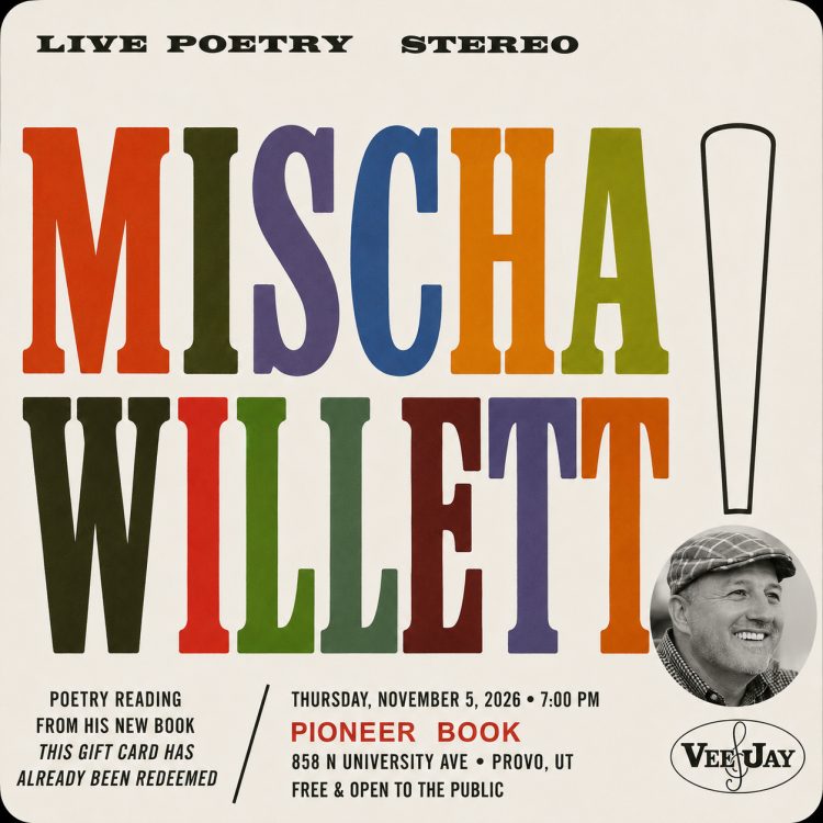 Poetry Reading | Mischa Willett